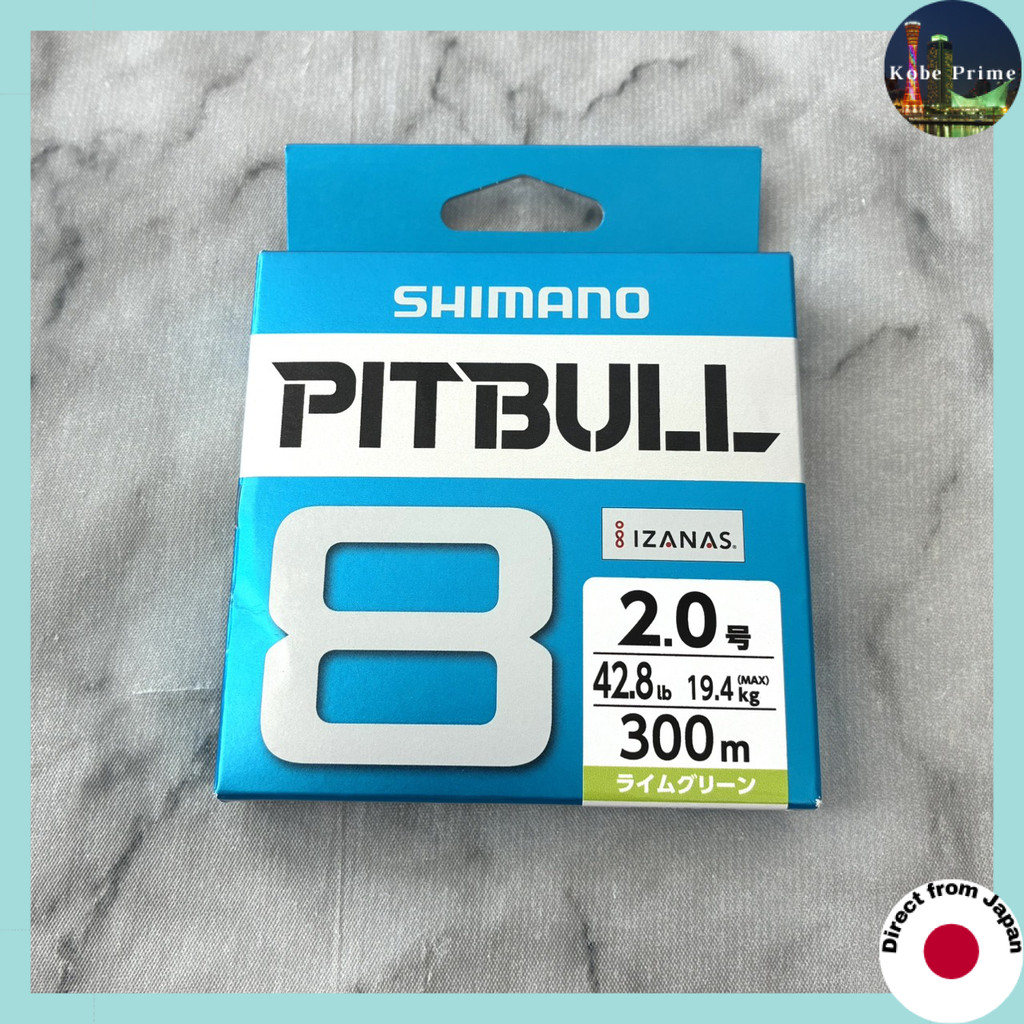 SHIMANO Pitbull 8 PE Fishing Line - Lime Green