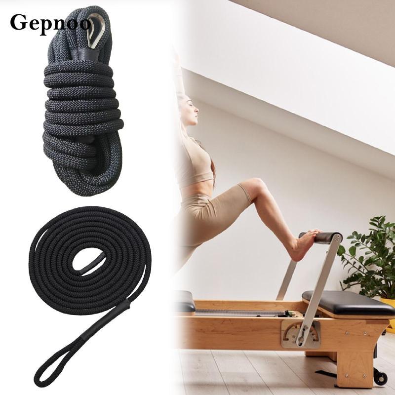 Gepnoo พิลาทิส Reformer เชือกพิลาทิส Reformer ดึงเชือก Band Component สายรัดอุปกรณ์เสริมวัสดุไนลอนติดตั้งง่ายเหมาะสําหรับ Home Studio โยคะฟิตเนส E
