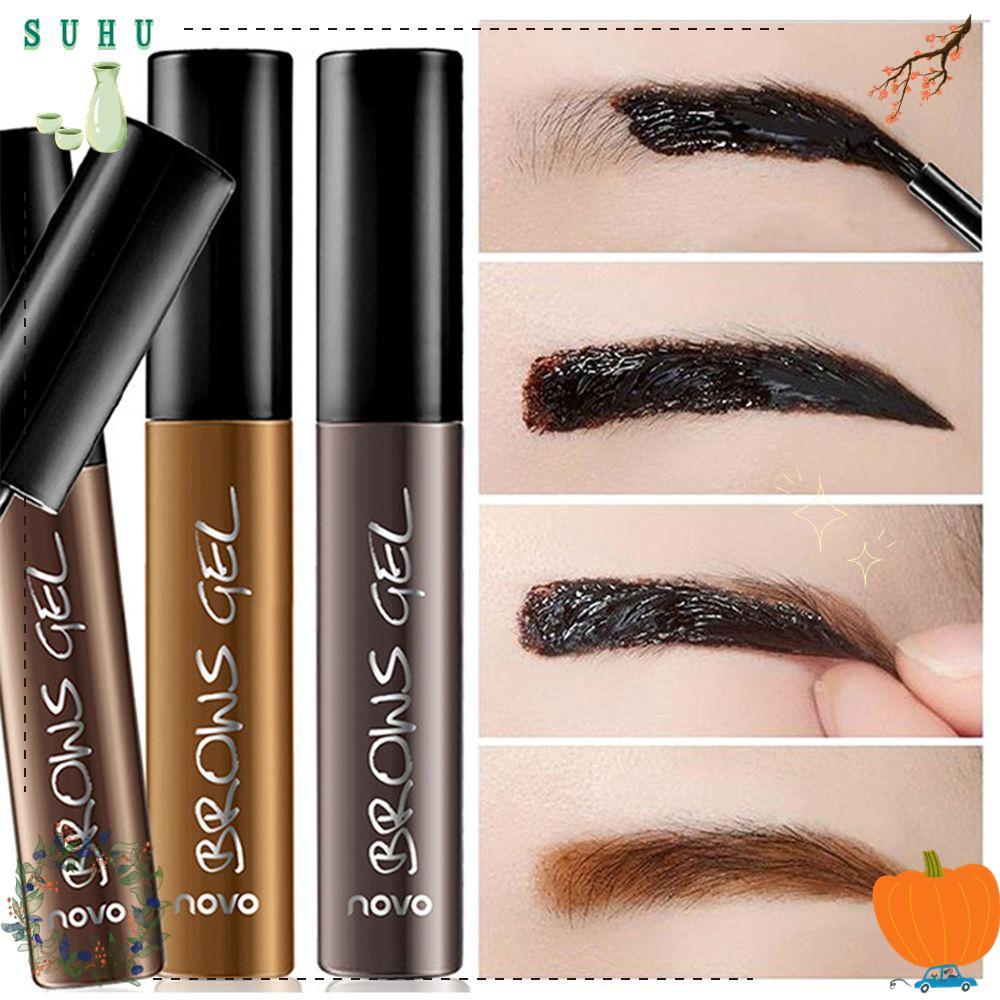 SUHU Natural Color Eyebrow Tint Brow Makeup Up ถึง 3 วัน Tint EyeBrow Gel