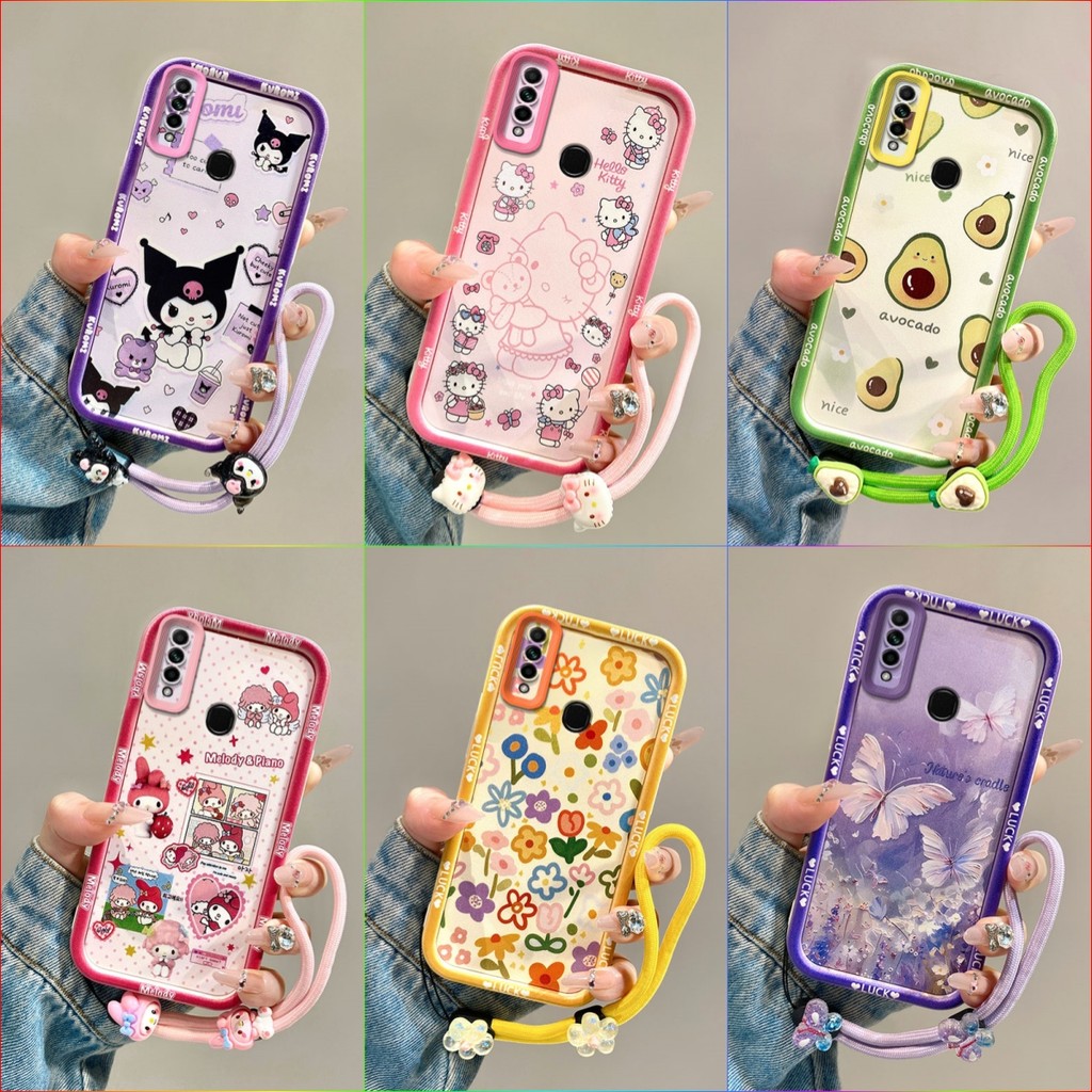 เคสสําหรับ OPPO A31 2020 เคสโทรศัพท์ซิลิโคนอ่อนนุ่มพิมพ์การ์ตูนน่ารัก