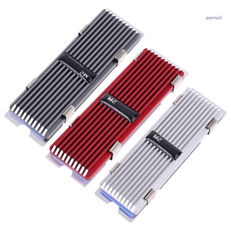 SUIT* สําหรับ M 2 SSD NVMe Heatsink Cooler M2 2280 SSD Solid State Hard Disk หม้อน้ําสําหรับ