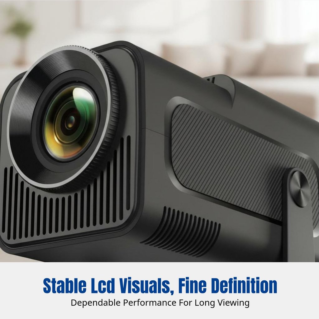 4K Ultra Mini Projector HY320, โฮมเธียเตอร์แบบพกพาจอแสดงผล LCD, A10X