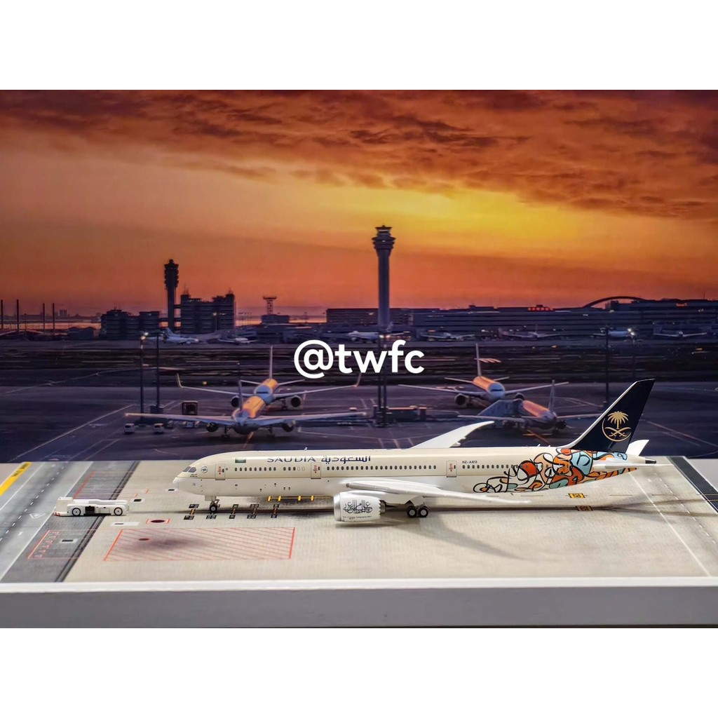 NG NGmodel ซาอุดีอาระเบียซาอุดีอาระเบีย B787-9 HZ-AR13 1: 400 ตาข่าย Test Flawless 2021 อาหรับการประ