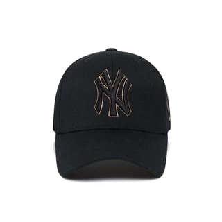 MLB หมวก Unisex รุ่น 3ACP8501N 50GOS - สีดำทอง
