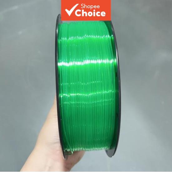 เส้นใยเครื่องพิมพ์ 3 มิติ 1กก. ขนาด 1.75มม. PETG FDM ม้วนป้อนเรียบ วัสดุสําหรับงานประดิษฐ์โมเดล