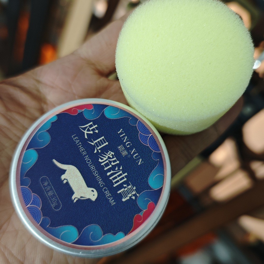 [ขายร้อน] First Layer Cowhide Maintenance Oil Maintenance Cream Mink Ointment First Layer Cowhide Ma