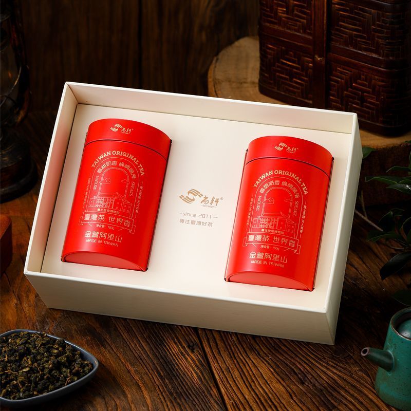 Zhongshangxuan Taiwan Jinxuan Oolong Tea Camellia Taiwan Alpine Tea 300g กล่องของขวัญ