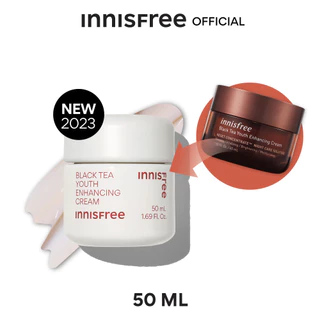 ซื้อ 2 ลด 25% [ครีมชาดำเชจู] innisfree Black Tea Youth Cream 50 ml อินนิสฟรี ฟื้นฟูผิวอ่อนล้า หน้าเฟิร์มกระชับ