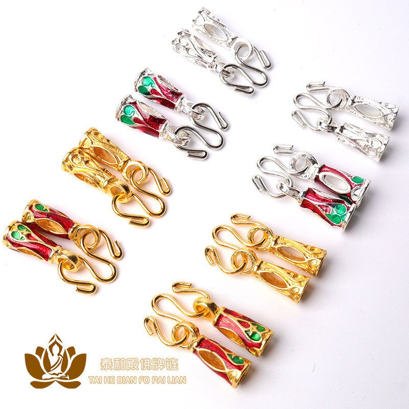 T Thailand Amulet Chain Accessories m Buckle Amulet Chain หัวเข็มขัดเคลือบ