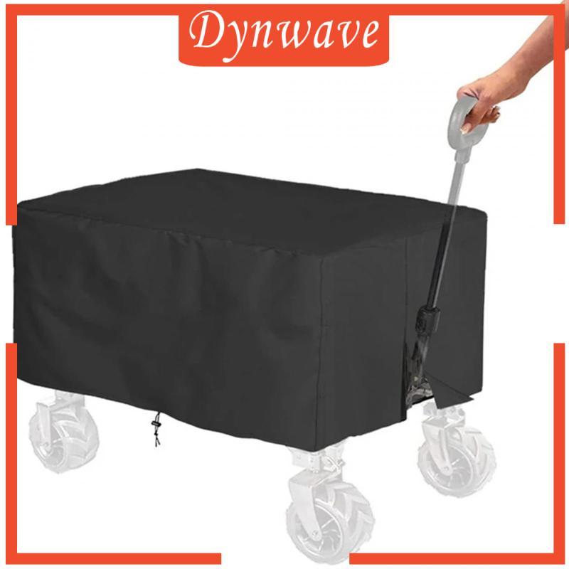 [Dynwave] Utility Wagon Cart Cover, Water Resistance Garden Wagon Cover for Folding Trolley Cart, สี