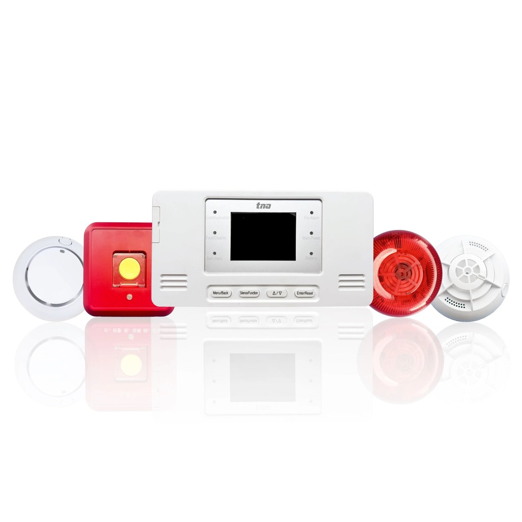 0CWQ คุณภาพสูง Tanda Wireless ABS Fire Alarm System Residential Fire Detection และ File Alarm System