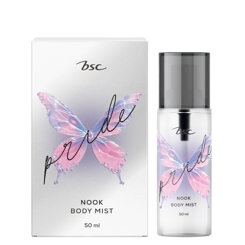 ของแท้ | ส่งเร็ว บีเอสซี นุ๊ค บอดี้ มิสท์ สเปรย์ บำรุง อ่อนโยน ละมุน BSC NOOK BODY MIST 50ml.