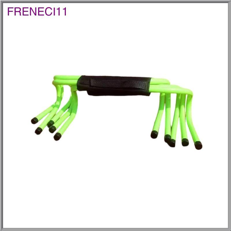 [freneci11] Kids Agility Hurdle Trainer สําหรับสว่านฟุตบอลกรอบ ABS ทนทานพร้อมที่จับสําหรับการฝึกอบรม