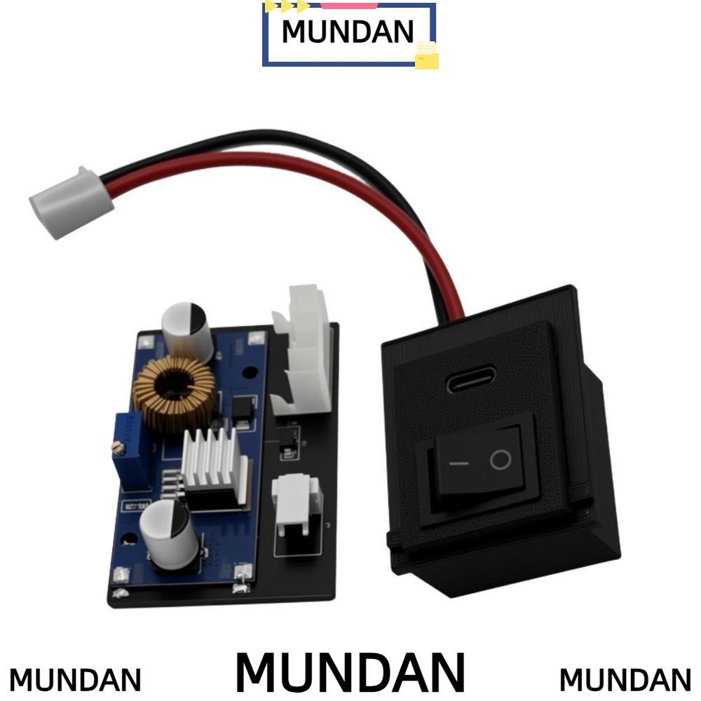 MUNDAN Power Board Mod, PD 3.0 รองรับหน่วยจ่ายไฟทดแทน,คอนโซลไขมันประเภท C อินเทอร์เฟซแหล่งจ่ายไฟสําห