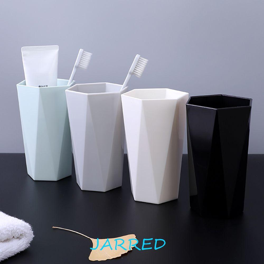 JARRED ห้องน้ํา Tumblers ดื่มเก็บถ้วยนํากลับมาใช้ใหม่อุปกรณ์ห้องน้ําห้องครัว C0ffee แก้วถ้วยชาสําหรั