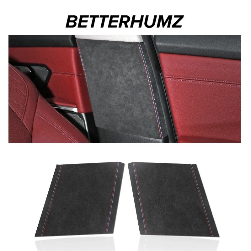 สําหรับ BMW F10 F18 Series 5 2011-2017 Made of Alcantara ภายในรถ Tuning Center B Pillars