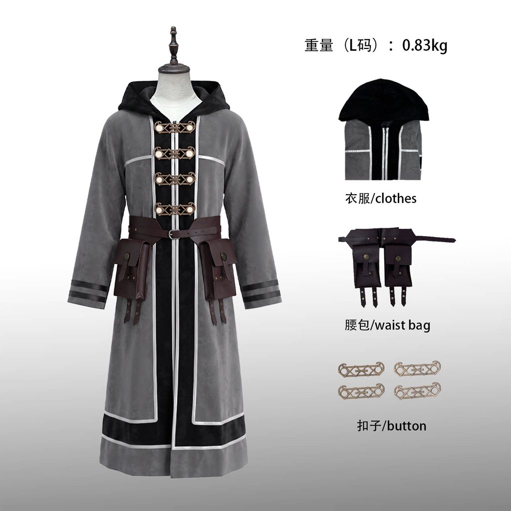 Mushoku Tensei Adult Rudeus Greyrat Decisive Battle คอสเพลย์เครื่องแต่งกายครบชุดสําหรับผู้ชาย