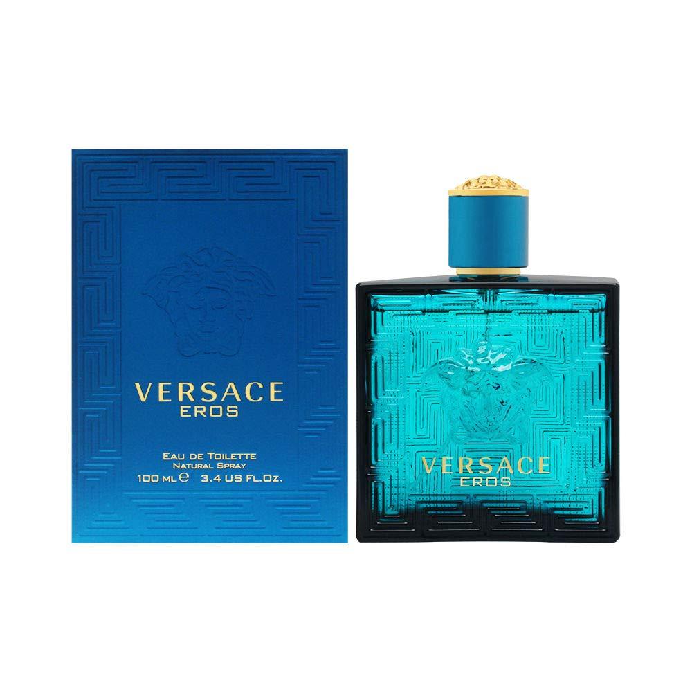 Versace Eros for Men สเปรย์ Eau de Toilette 3.4 ออนซ์