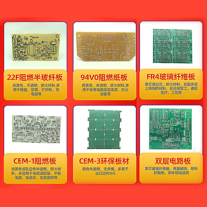 Hb Circuit Board FR4 Controller Circuit Board Ning PCB Factory OSP Antioxidant Circuit Board สารหน่ว