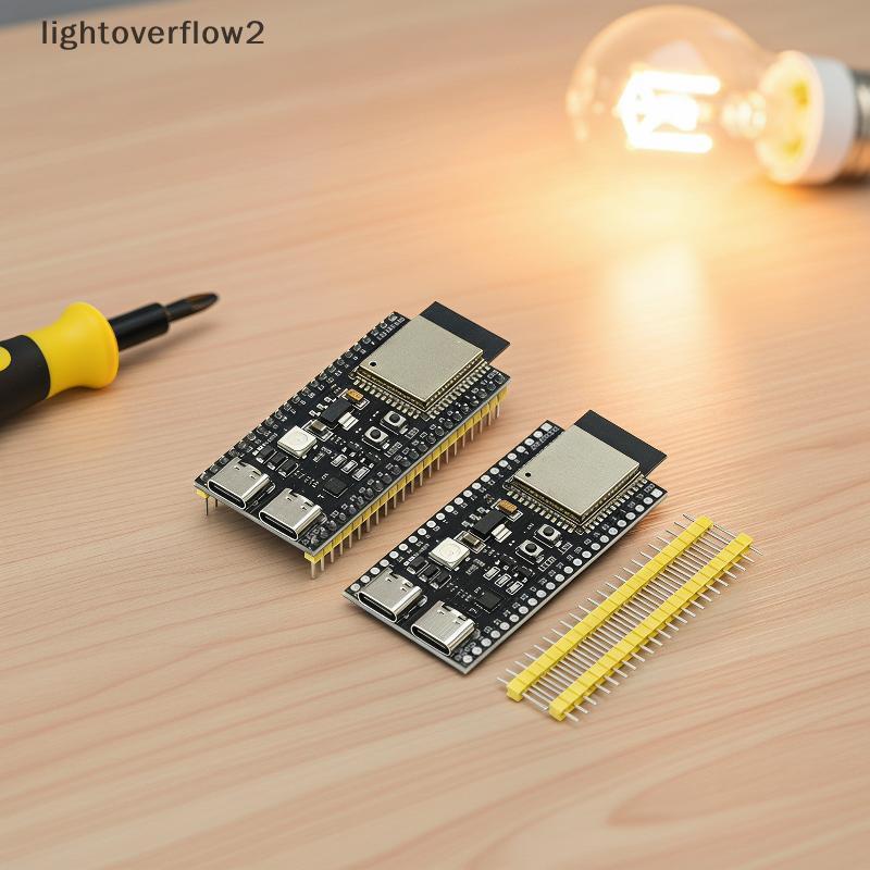 [ใหม่] ESP32-S3-DevKitC-1 Development Board 2.4G WiFi BT Dual-band Module 8MB PSRAM 16MB Flash for S
