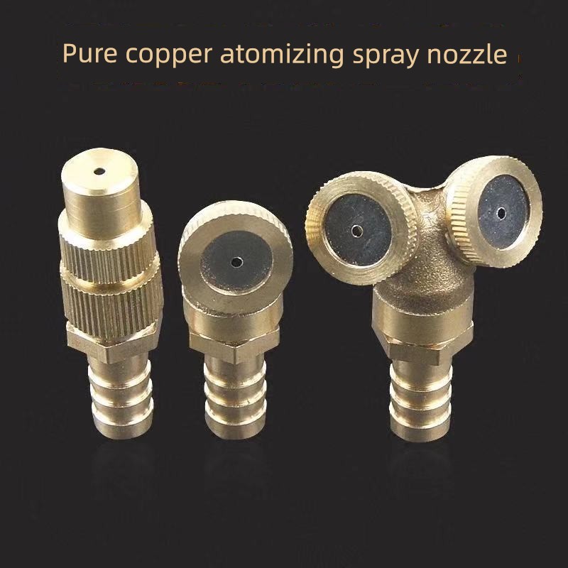 อุปกรณ์สปริงเกลอร์รถยนต์ Heavy Car Truck Trailer เบรคหยดทองแดงทั้งหมด Atomizing Sprinkler Sprinkler 