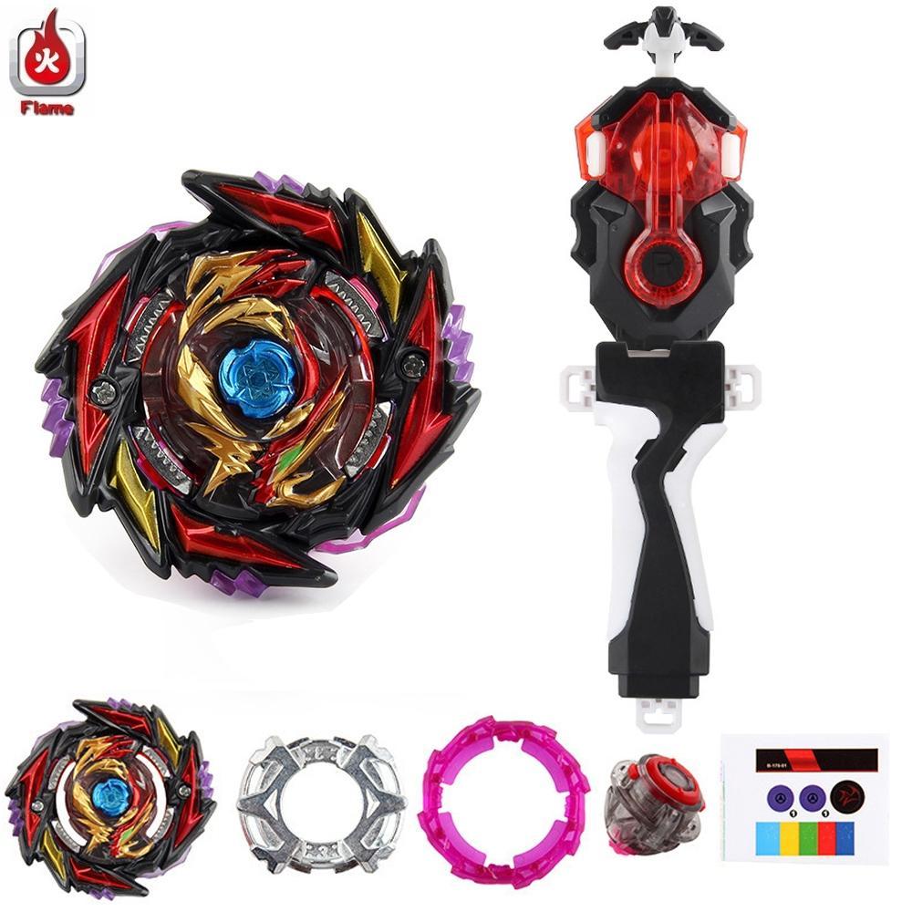 เปลวไฟ Bey Burst Battle GT B-170-02 Abyss Diabolos Kids Fine Spinning Toy