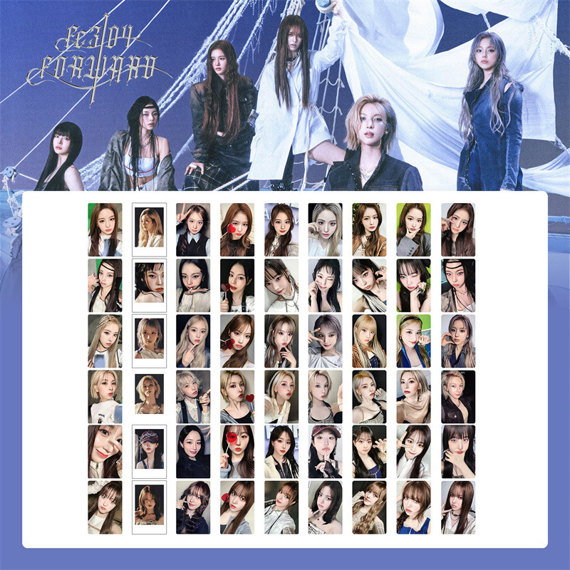 bus because of you i shine การ์ดวงบัส NMIXX Merchanded Self-พิมพ์ Fe3O4 Fourth Mini Album ส่งต่อการ์
