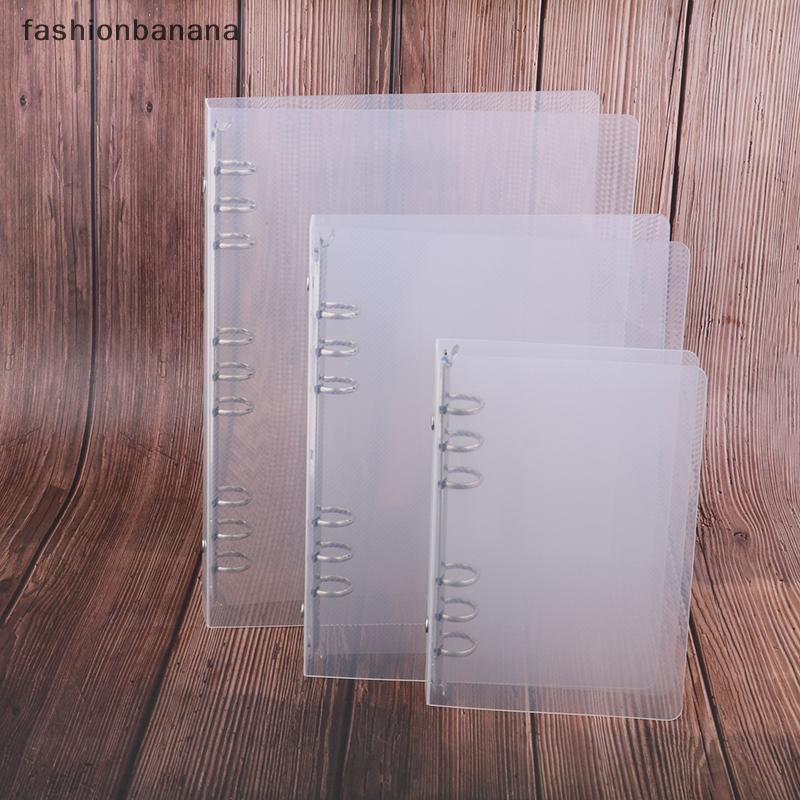 [fashionbanana] Creative transparent Twpal pp binder shell a6 a5 six-Hole b5 nine-Hole folder New St