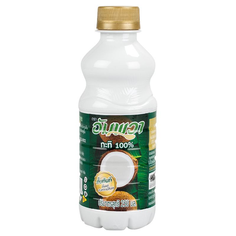 อัมพวากะทิยูเอชที 250มล. Ampawa Coconut Milk 250ml. [หมายเลขบาร์โค้ด 8850161166136 ]