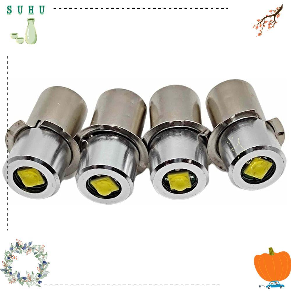 SUHU เปลี่ยนไฟฉาย, ชุดแปลง LED กําลังสูงติดทนนาน, ปลายบวก 3 วัตต์ P13.5S หลอดไฟ LED 2-4C & D หลอดไฟ 