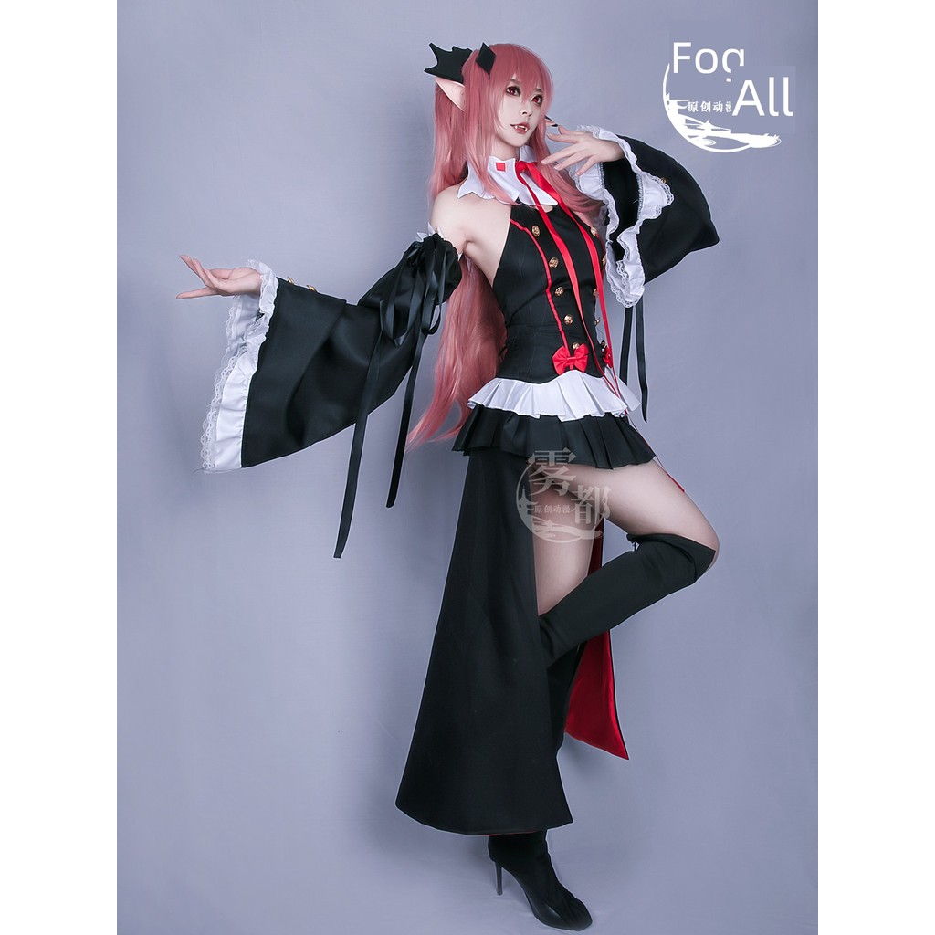 ชุดฮาโลวีน Anime of the Fog City Anime Anime of เอสeraphim Vampire Anime
