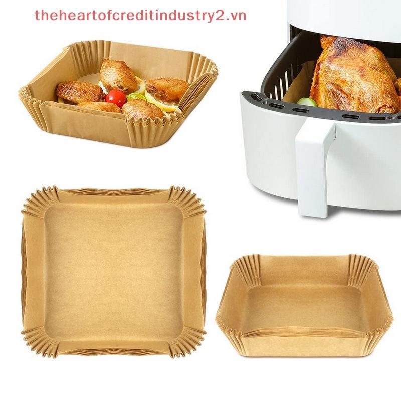 Thehear Kitchen Air Fryer Paper Bake กระดาษดูดซับน้ํามัน Air Fryer Accesories Disposabl