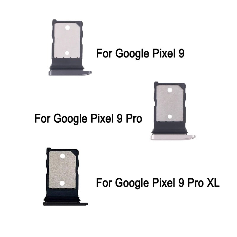 ถาดซิมการ์ดเดี่ยวสําหรับ Google Pixel 9 Pro XL / Pixel 9 Pro / Pixel 9 อะไหล่ทดแทน