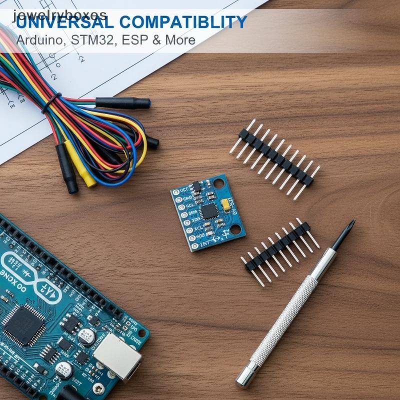 [jewelryboxes] GY-521 MPU6050 6DOF Sensor Module 3 แกน Accelerometer Gyroscope สําหรับงานอดิเรกโครงก