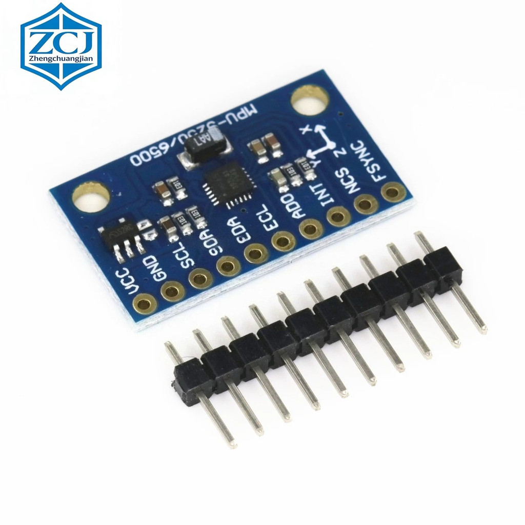 MPU-9250 GY-9250 โมดูลเซ็นเซอร์เก้าแกน I2C/SPI การสื่อสาร GY-6500 MPU6500