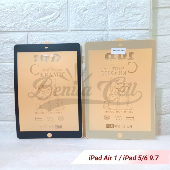 (CAMG)CERAMIC ANTI GLARE IPAD 2 IPAD 3 IPAD 4 IPAD 5 IPAD 6 IPAD 7 IPAD 8-GMT