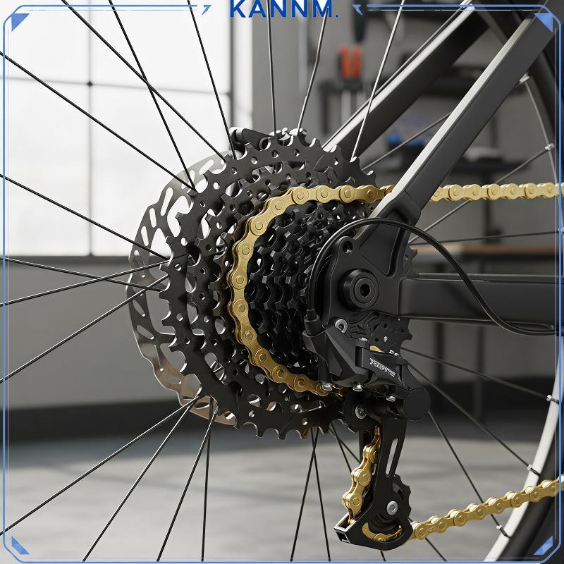 คันเอ็นเอ็ม. 6/7/8 Speed Gold โซ่จักรยาน Z80 116 Qui Link กันสนิมสําหรับจักรยานเสือภูเขากีฬากลางแจ้ง