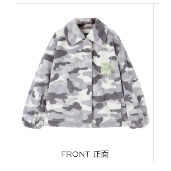 Tai Series Cut Label เสื้อแจ็คเก็ตขนเทียมสําหรับผู้หญิงฤดูใบไม้ร่วงฤดูหนาวแบบใหม่ BBC4501 A-17