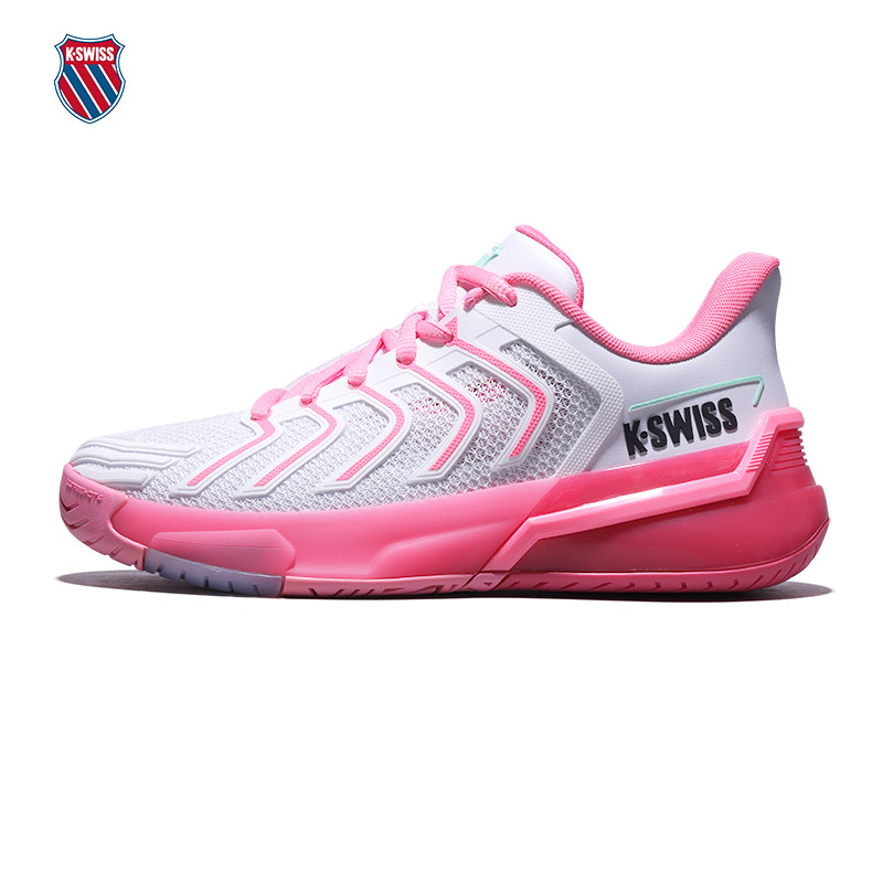 KSWISS Gasway Zhang Zhizhen รองเท้าเทนนิสผู้หญิง 25 สีใหม่ ULTRASHOT 4 รองเท้าผ้าใบดูดซับแรงกระแทกทน