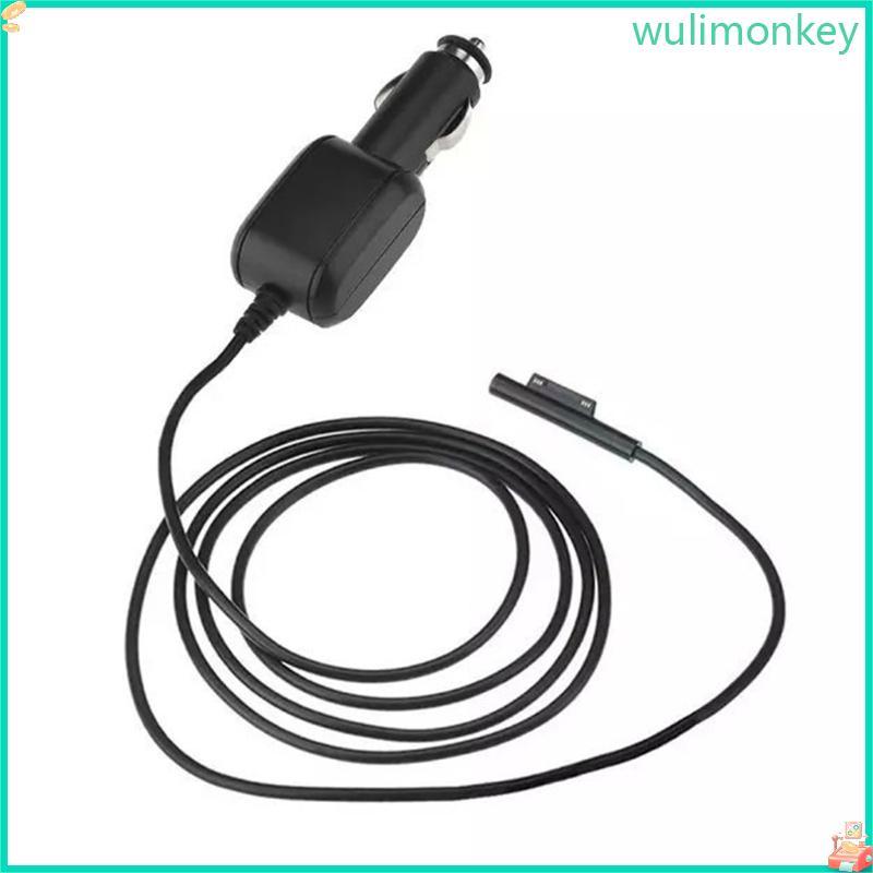WU 7 6 5 4 3 Car Charger Adapter สําหรับ DC 15V 3A Charger USB รถชาร์จสําหรับพื้นผิวแล็ปท็อปสาย