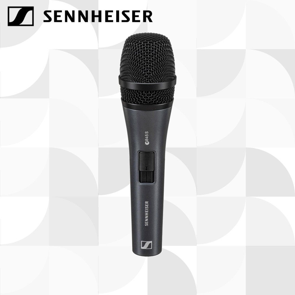 SENNHEISER E 845-S Dynamic Vocal Microphone ไมโครโฟน【ส่งตรงจากญี่ปุ่น】