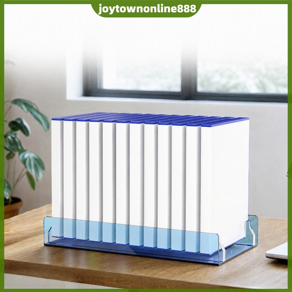 12 Slot อะคริลิคเกมเดสก์ท็อปผู้ถือจอแสดงผล Rack สําหรับ PS 3 4 5 [Joytownonline888.th]