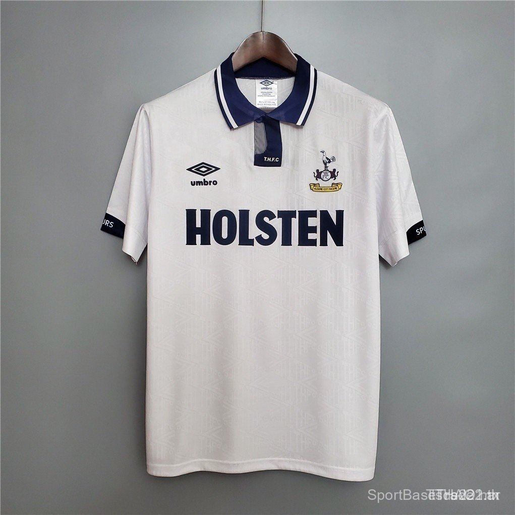 [AAA] #Totnam Hot Thorns Home เสื้อฟุตบอล 91-93 OM5H
