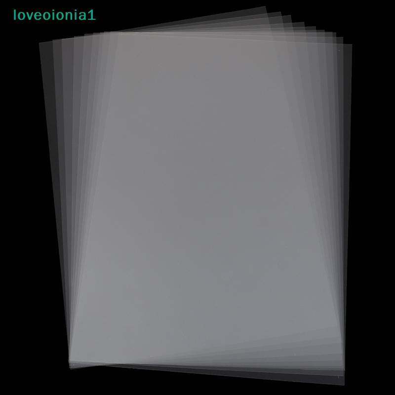 loveoionia1 10pcs A4 Inkjet Laser Printing Transparency Film Photography Paper PCB StencilsIA