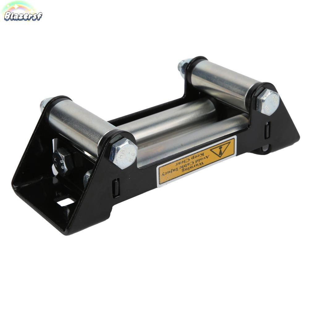 BLAZERSFR Winch Roller Fairlead, เหล็กสังกะสีชุบ Bolt รูปแบบ Universal Winch Fairlead, Universal 152