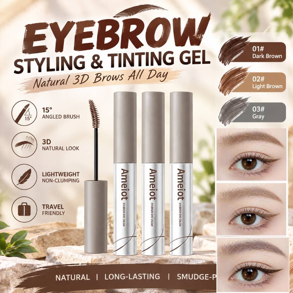 Brow Gel Eyebrow Tint จัดแต่งทรงผมติดทนนานกันน้ํา Eyebrow Tint