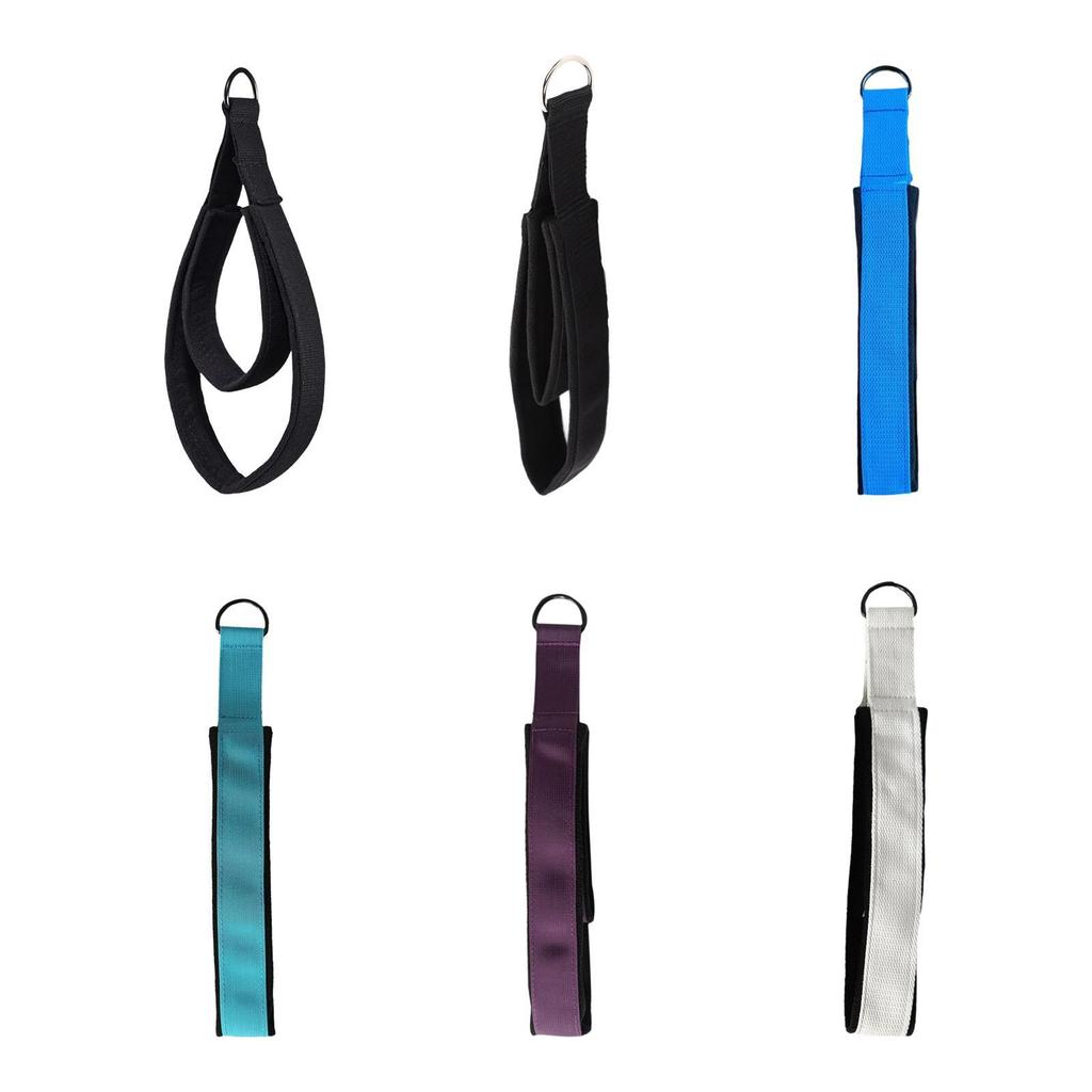 [Lszcx6l] Pilates Double Loop Strap,Double Loop Yoga Strap,Double Loop Pilates อุปกรณ์สําหรับยิม
