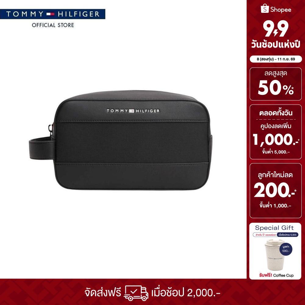 [ลดเพิ่ม 15% โค้ด 15ST19999] Tommy Hilfiger กระเป๋า ผู้ชาย รุ่น AM0AM14161 BDS - สีดำ