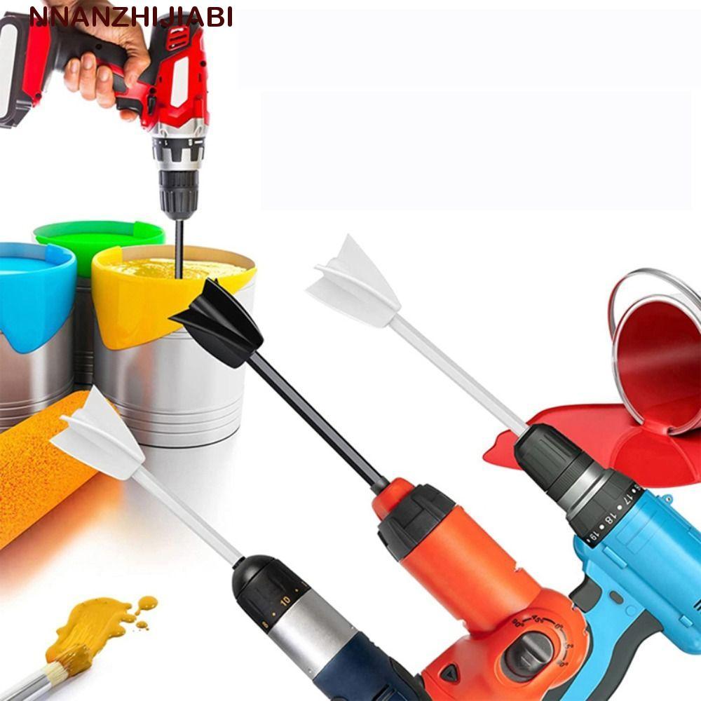 NANZHIJIABI Mixer Paddle สําหรับผสมสีผสมผสมผสมสิ่งที่แนบมา Epoxy Mud Power Mixer ผสม Sticks