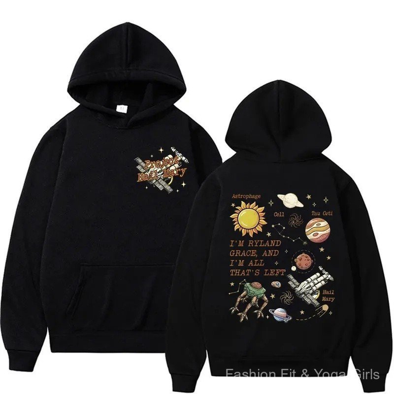 Rocky โครงการ Hail Mary แรงบันดาลใจ Amaze Amaze Amaze Hoodies ผู้ชายผู้หญิงขนาดใหญ่แฟชั่น Hoodie Cas